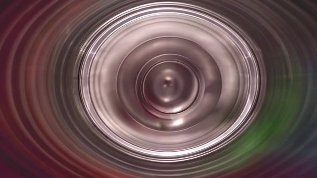 Wahing Machine In Centrifugal Phase