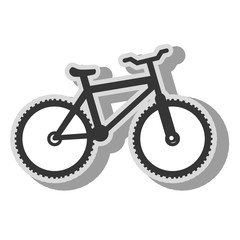 Bike transport vehicle icon vector illustration
