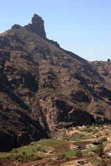 Fototapeta na wymiar Roque Bentayga, Gran Canaria, Spain