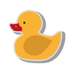 Toys for kids isolated flat icon, vector illustration.