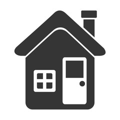 Imprimir Real estate home building icon vector illustration