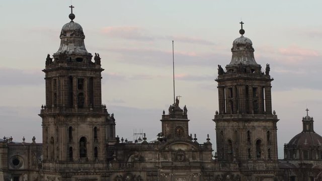 main cathedral in mexico city zocalo