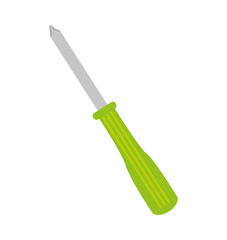 screwdriver tool repair icon vector illustration