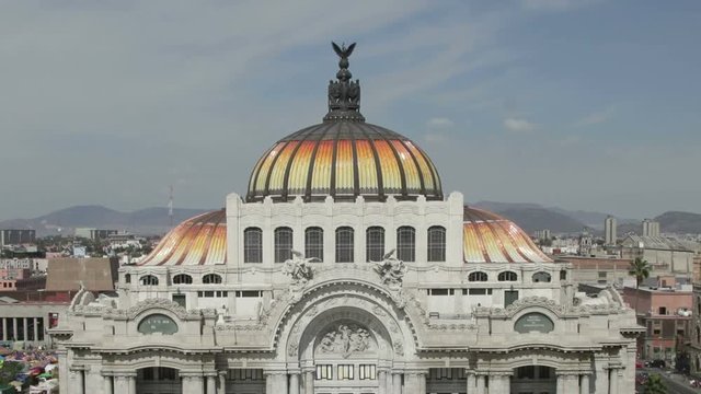 bellas artes building in mexico city