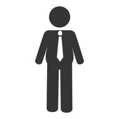 Businessman theme design, vector illustration icon.