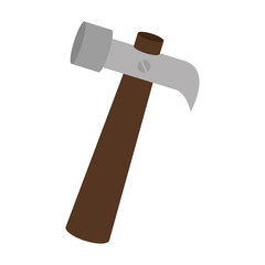 hammer tool repair icon vector illustration