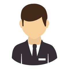 Businessman theme design, vector illustration icon.