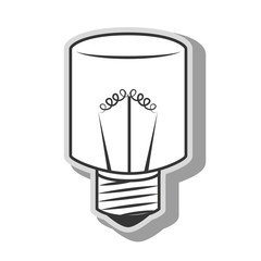 bulb energy light icon vector illustration