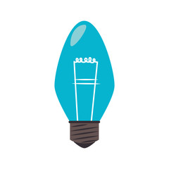 bulb energy light icon vector illustration
