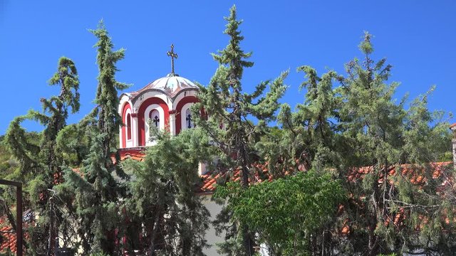 Monastery of St. Arsenios Cappadocian. Chalcidice, Greece