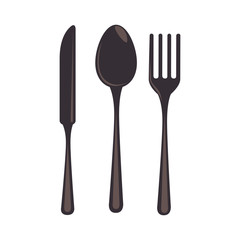 Kitchen utensil icon vector illustration