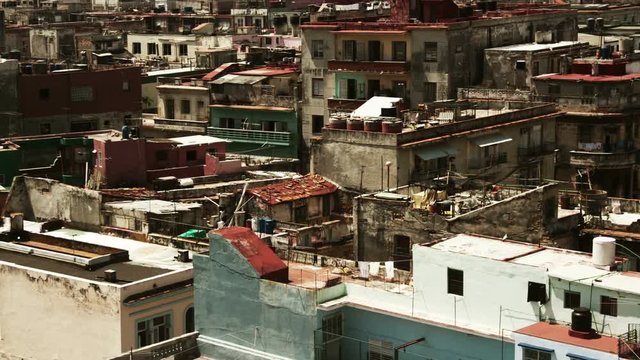 the havana skyline and coast cuba