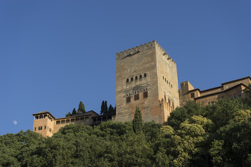 Fototapeta na wymiar Monumentos de España, Alhambra de Granada