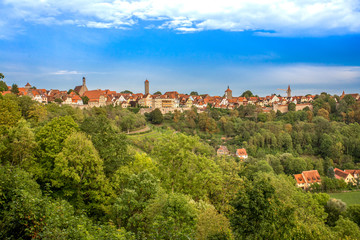 Fototapeta na wymiar Rothenburg ob der Tauber Germany