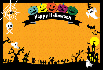 Naklejka premium ハロウィン