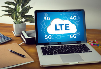 LTE CONCEPT 3g 4g 5g 6g