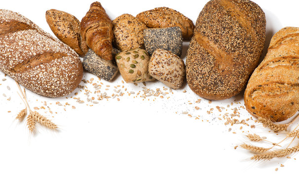 Assortment of different kind of bakery