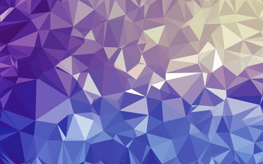Abstract low poly background, geometry triangle