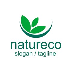 Eco natural logo