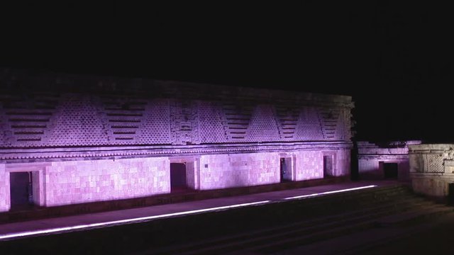 mayan ruins at uxmal mexico