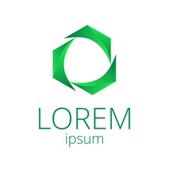 Organic logo. Bio logo 