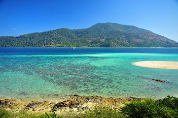 Beautiful Tropical Islands at Summer Season