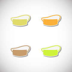 Medicine. Realistic image of the contour object