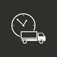 Fast delivery - vector icon.