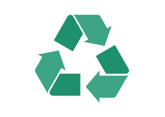 Obraz premium Recycle icon vector.