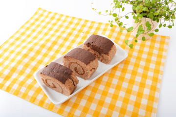 おいしそうなロールケーキ