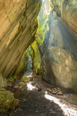 Nice small cave in the alps