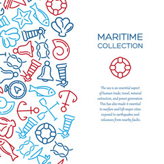 Maritime collection background