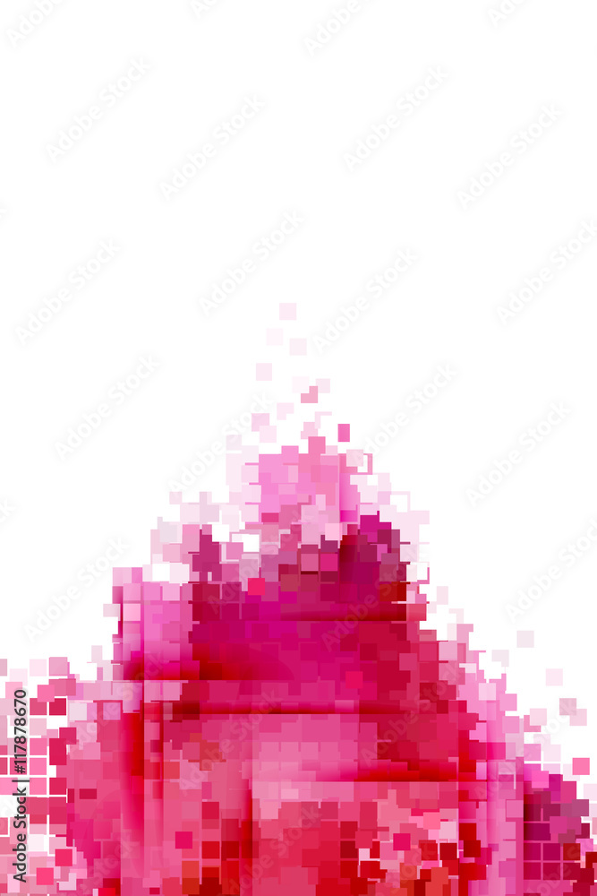 Poster square elements in the abstract