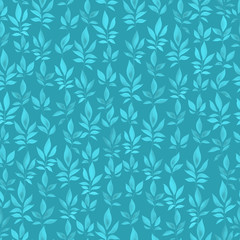 leaves seamless pattern