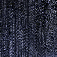 Grunge background with a metallic effect. Twisted futuristic space. Shabby torn collapsing space