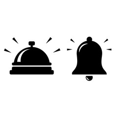 Bell vector icon.