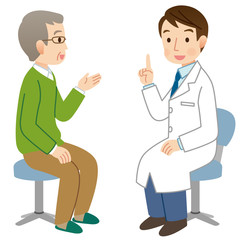 医療　診察　高齢者