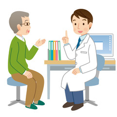 医療　診察　高齢者