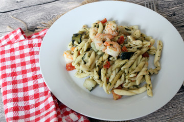 pâtes aux crevettes 10082016
