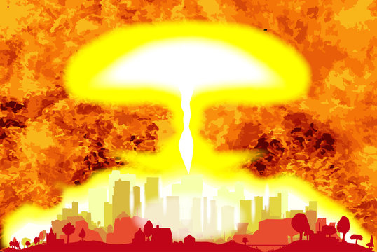 Atomic Bomb Heat Background