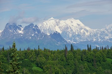 Mount Denali (McKinley) in Alaska
