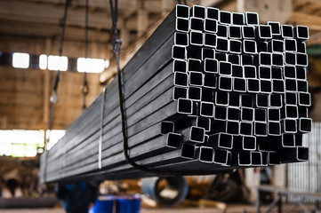 Square steel tubes