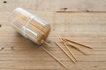wooden toothpick