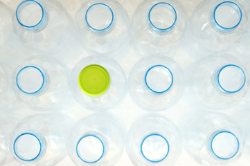 white plastic bottle