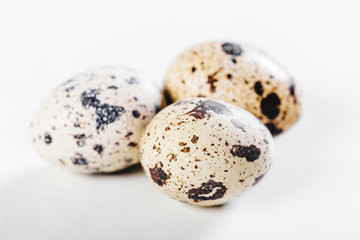 eggs isolated on white background