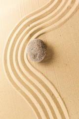 Fototapeta na wymiar zen garden meditation stone background