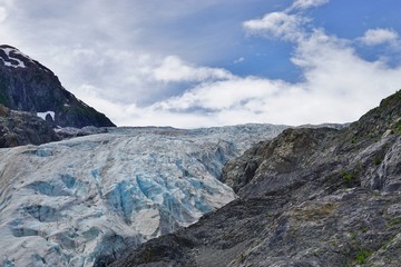 The Exit Glacier in Alaska