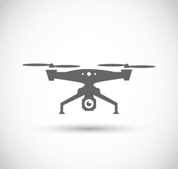 Drone icon vector