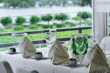 draußen Catering at wedding