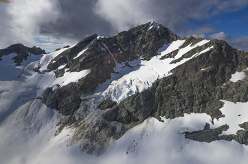 Aerial Southern Alps New Zealand South Island - Südinsel Neuseeland Alpen Luftaufnahmen 